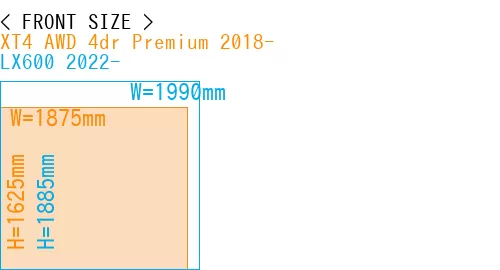 #XT4 AWD 4dr Premium 2018- + LX600 2022-